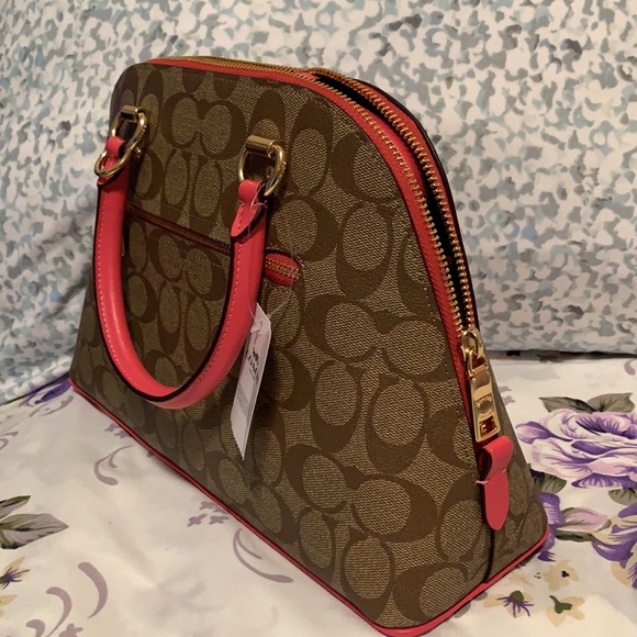 💯 %Authentic Coach Katy Satchel - Picture 3 of 9